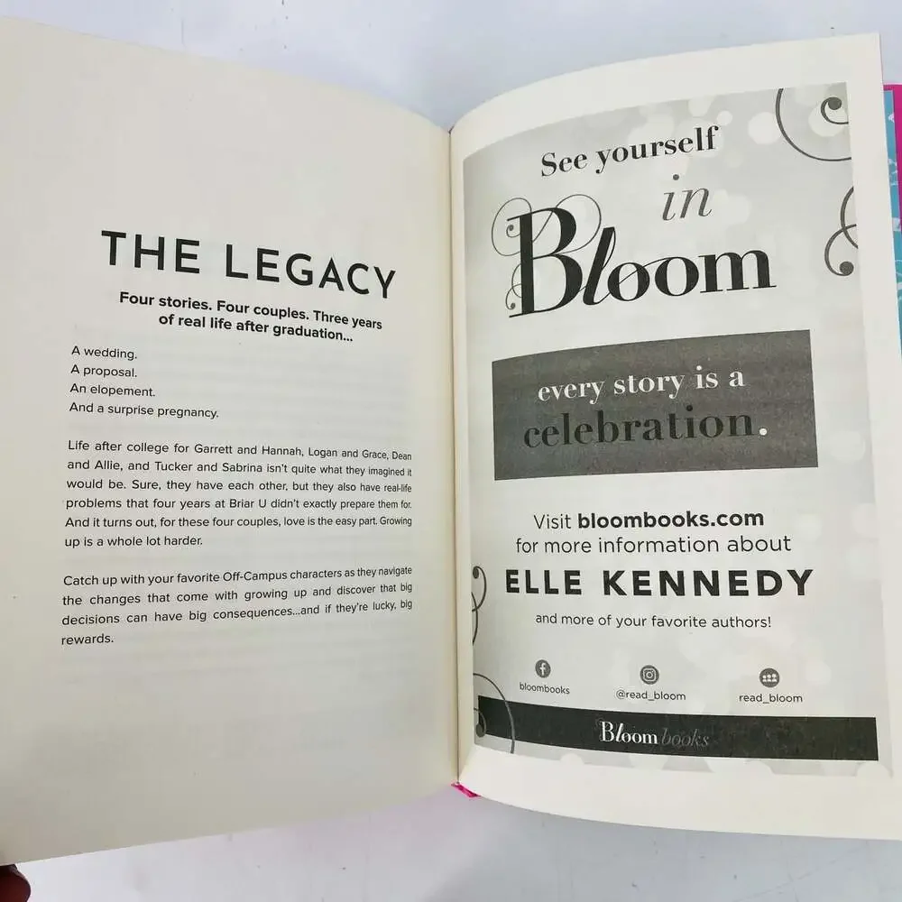 Elle Kennedy The Deal Off Campus #1 Collector's Edition Hardcover Romance Book